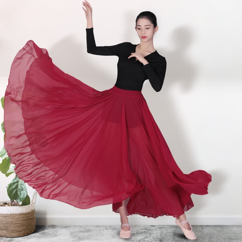社交 ダンス ドレス 舞姫フレアスカート