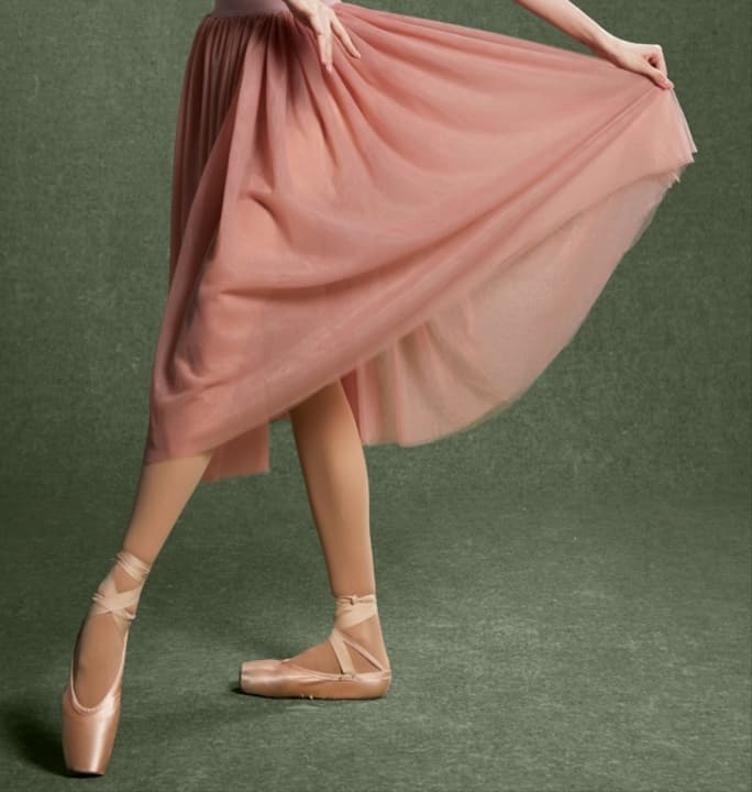 ダンス ドレス 優美なチュールスカート バレエ練習着