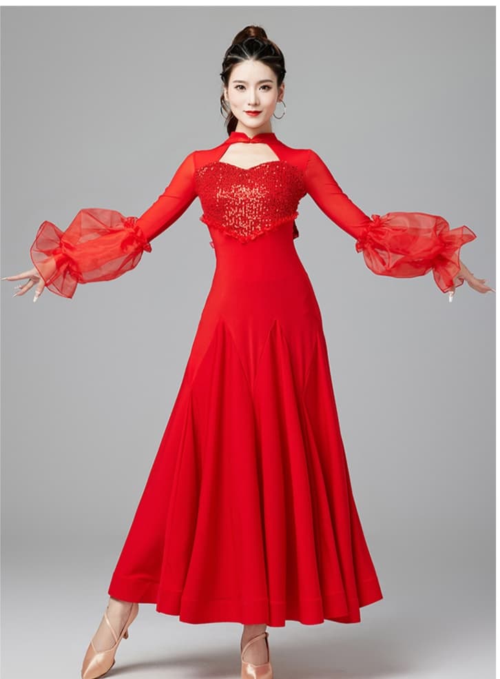 社交 ダンス ドレス 社交ダンス 優雅な舞踏会ドレス