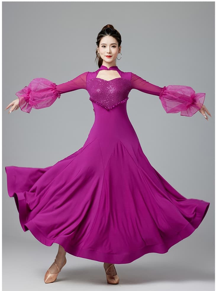 社交 ダンス ドレス 社交ダンス 優雅な舞踏会ドレス