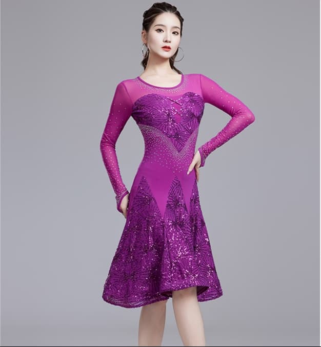 社交 ダンス ドレス 社交ダンス 輝き舞う華麗なラテンドレス