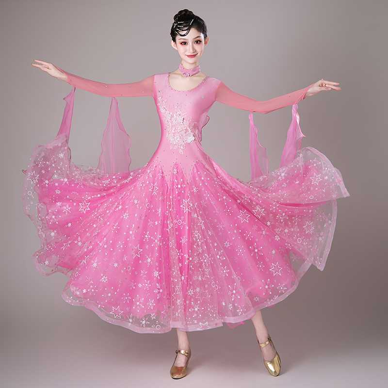 社交 ダンス ドレス 星空舞踏会ドレス