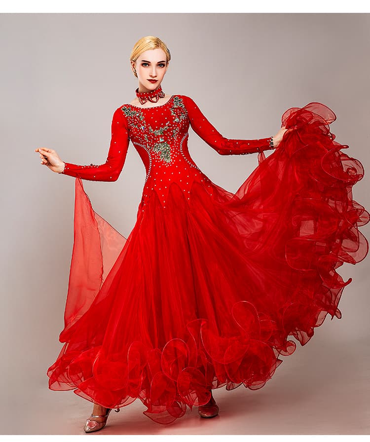 社交 ダンス ドレス 星空の舞 ドレス