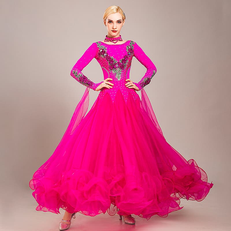 社交 ダンス ドレス 星空の舞 ドレス