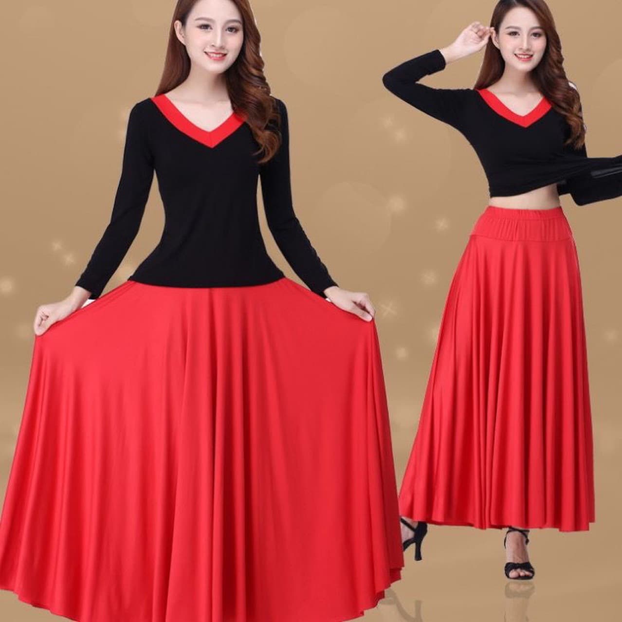 ダンス ドレス 優美な舞姫シルエットギャザードレス