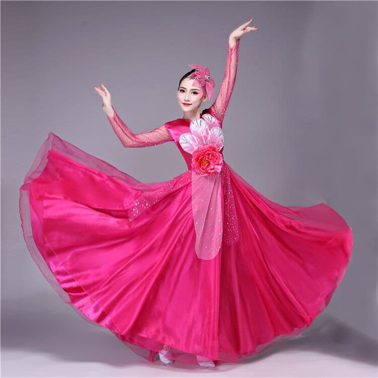 社交 ダンス ドレス 花舞華麗 モダンドレス