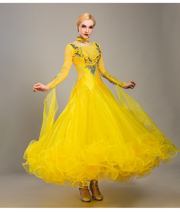 社交 ダンス ドレス 星空の舞 ドレス