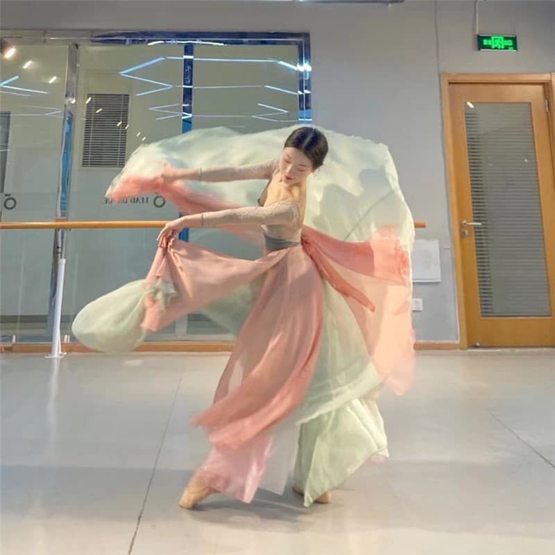 ダンス ドレス しなやかな舞姫バレエドレス