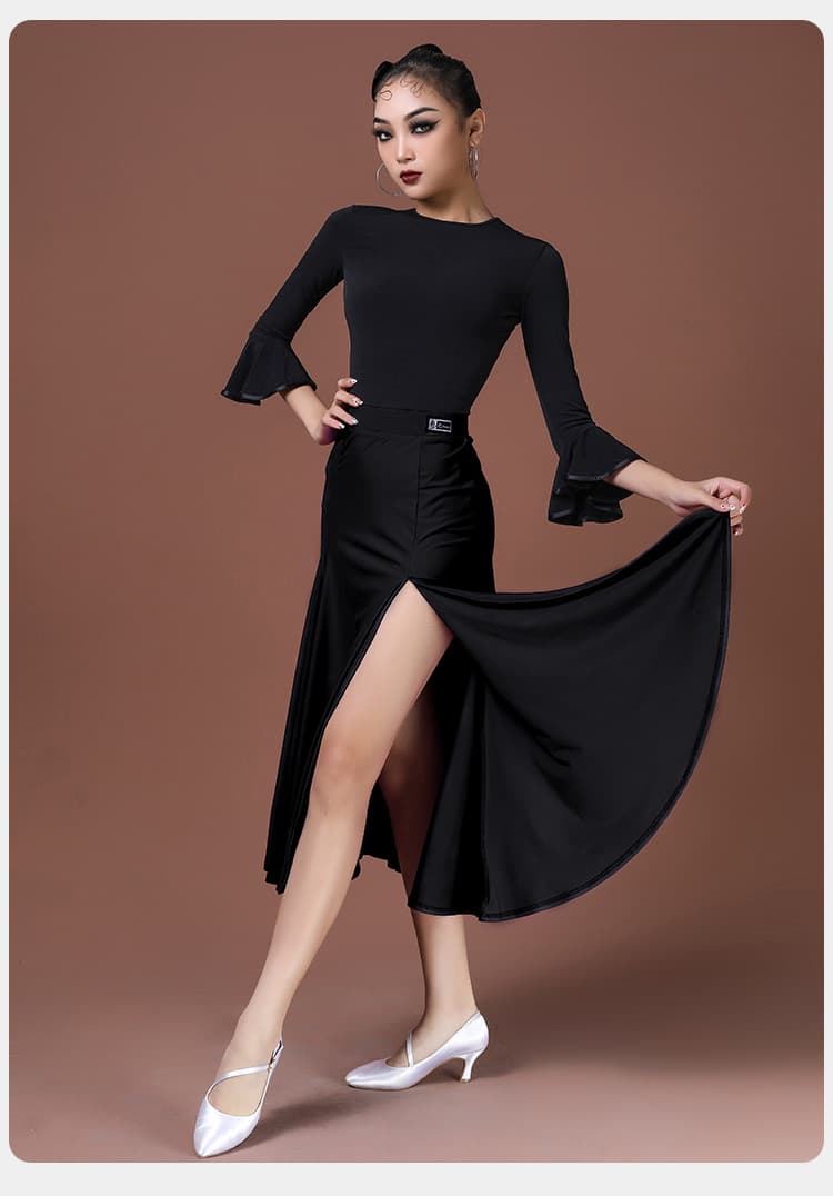 社交 ダンス ドレス 社交ダンス 華麗な舞踏会ドレス 優美フレアスカート