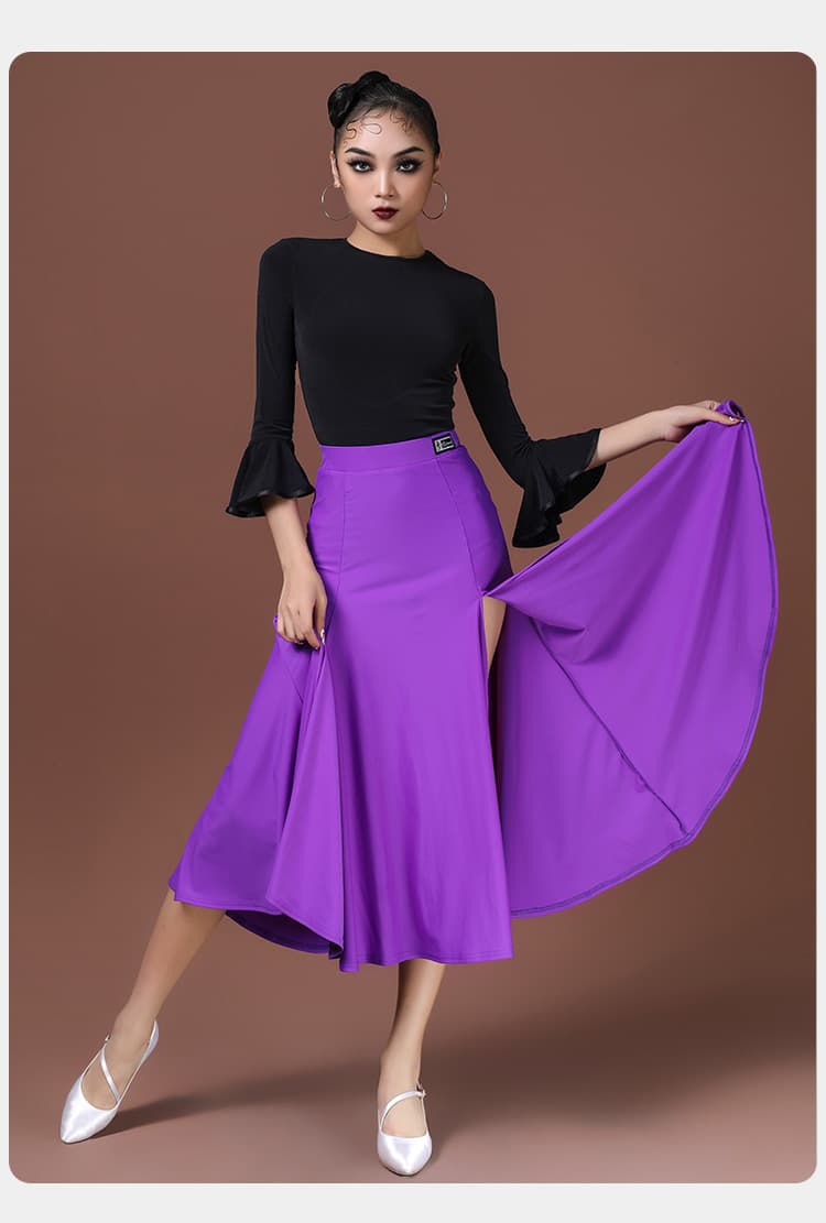 社交 ダンス ドレス 社交ダンス 華麗な舞踏会ドレス 優美フレアスカート