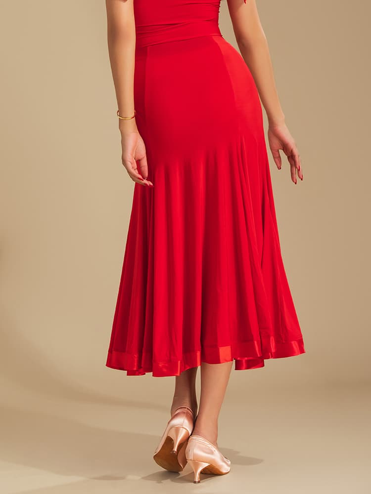 社交 ダンス ドレス 社交ダンス 優美なフレアスカート 社交ダンスドレス