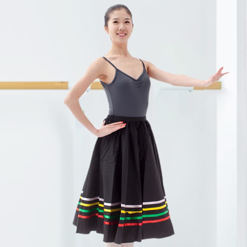 社交 ダンス ドレス 社交 ダンス ドレス 彩虹裾フレアレッスンドレス