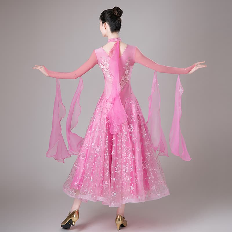 社交 ダンス ドレス 星空舞踏会ドレス