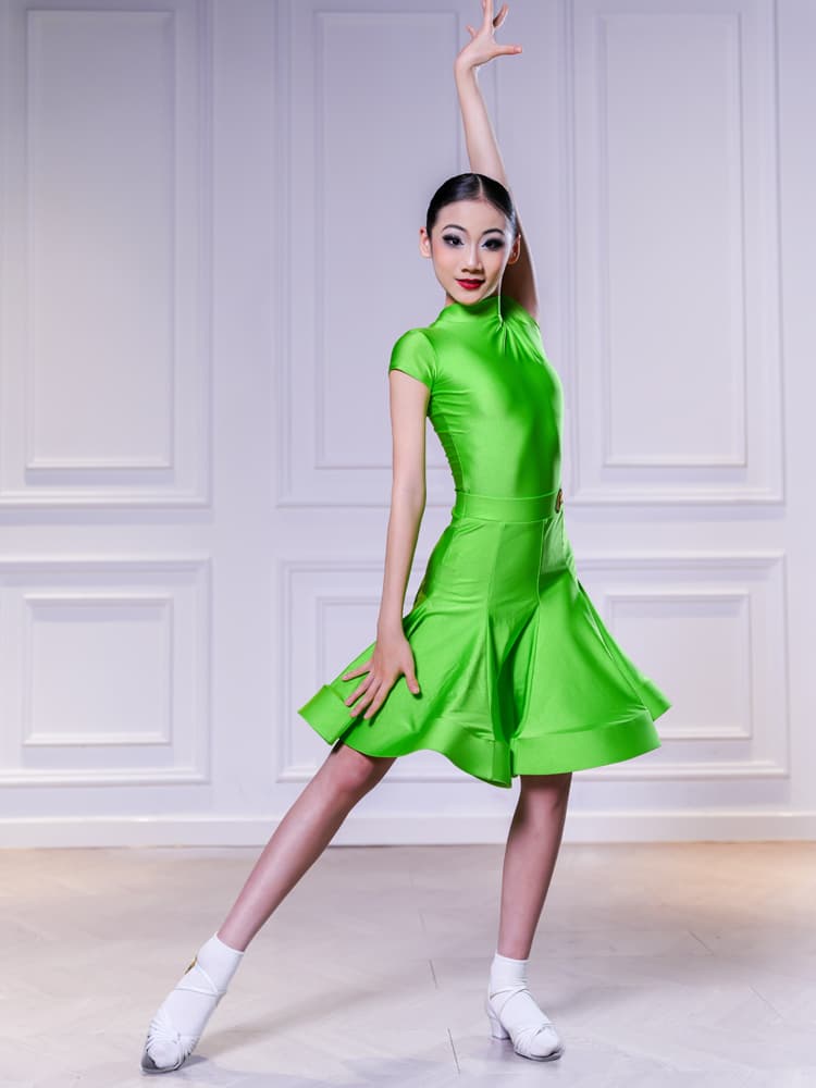 社交 ダンス ドレス 社交 ダンス ドレス フレアスカート ラテン ワンピース