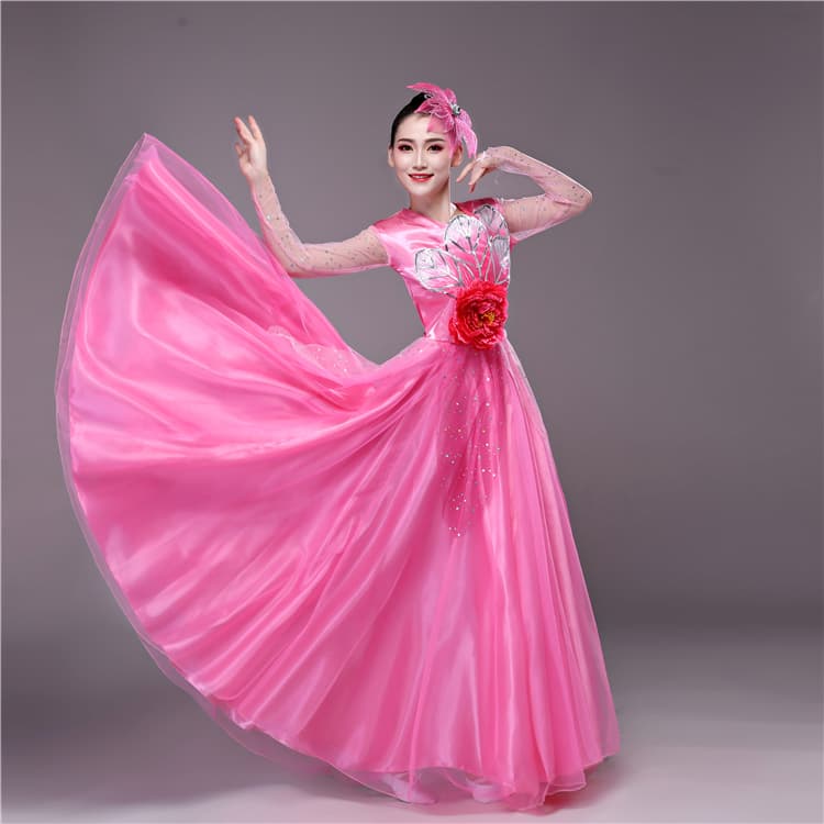 社交 ダンス ドレス 花舞華麗 モダンドレス